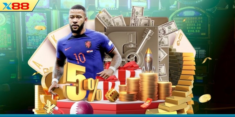 Hội viên mới sẽ được tặng thêm 8.888K khi nạp lần đầu