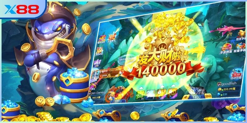 Luật chơi bắn cá Vua Hải Tặc rất dễ tiếp cận